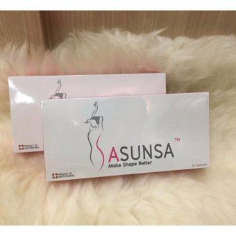 SASUNSA ผลิตภัณฑ์ลดน้ำหนัก สำหรับ 28 วัน (14 ซอง x 2 กล่อง) SASUNSA ผลิตภัณฑ์ลดน้ำหนัก สำหรับ 28 วัน (14 ซอง x 2 กล่อง)