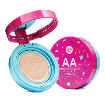 Cathy Doll แป้งคูชั่น เนื้อแมท 15g AA Matte Powder Cushion Oil Control (#21-Light Beige) Cathy Doll แป้งคูชั่น เนื้อแมท 15g AA Matte Powder Cushion Oil Control (#21-Light Beige)