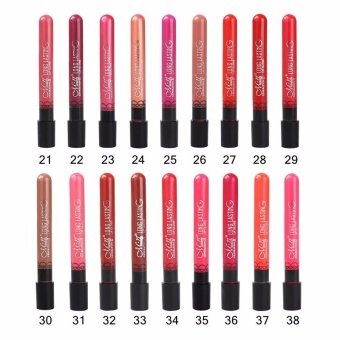 (Set18แท่ง) *No.21-No.38* ลิปจูบไม่หลุด Me Now Long Lasting Lip Gloss 4.4 กรัม (Set18แท่ง) *No.21-No.38* ลิปจูบไม่หลุด Me Now Long Lasting Lip Gloss 4.4 กรัม