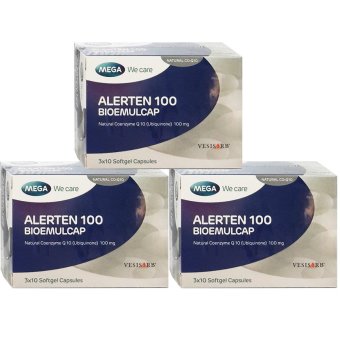Mega We Care Alerten 100mg 30 แคปซูล (3กล่อง) Mega We Care Alerten 100mg 30 แคปซูล (3กล่อง)