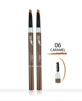 Saynow Girls 3D ART AUTO EYEBROW PENCIL ดินสอเขียนคิ้ว (0.3ml.) NO.06 CARAMEL (2 ชิ้น) Saynow Girls 3D ART AUTO EYEBROW PENCIL ดินสอเขียนคิ้ว (0.3ml.) NO.06 CARAMEL (2 ชิ้น)