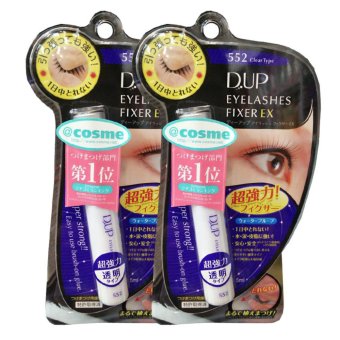 D.U.P Eyelashes Fixer EX กาวติดขนตาปลอมชนิดใส #552 Clear Type (2 ชิ้น) D.U.P Eyelashes Fixer EX กาวติดขนตาปลอมชนิดใส #552 Clear Type (2 ชิ้น)