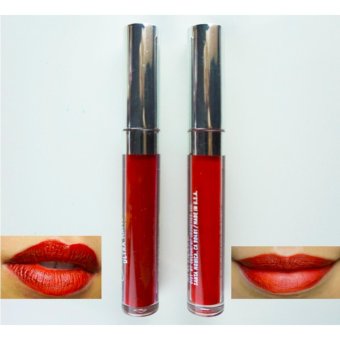 AKI Matte Liquid Lipstick ลิปสติกเนื้อแมท แพ็ค 2 แท่ง 2 สี เม็ดสีชัด ทาง่าย ไม่ตกร่อง # 03 AKI Matte Liquid Lipstick ลิปสติกเนื้อแมท แพ็ค 2 แท่ง 2 สี เม็ดสีชัด ทาง่าย ไม่ตกร่อง # 03