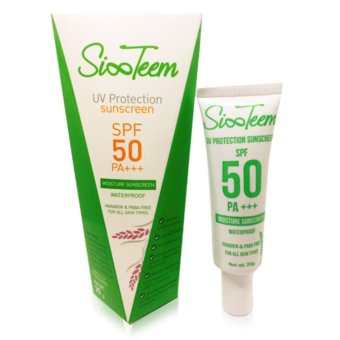 SixTeeM กันแดดหน้า สูตรกันน้ำ เนื้อบางเบา SPF50 PA+++ 20 กรัม SixTeeM กันแดดหน้า สูตรกันน้ำ เนื้อบางเบา SPF50 PA+++ 20 กรัม