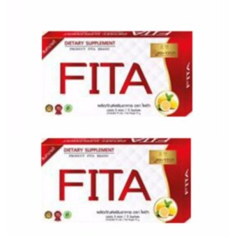 FITA ไฟต้า ดีท็อกซ์ ลดน้ำหนัก ล้างลำไส้ ขับถ่ายง่าย สลายพุง 2 กล่อง (บรรจุกล่องละ 5 ซอง) FITA ไฟต้า ดีท็อกซ์ ลดน้ำหนัก ล้างลำไส้ ขับถ่ายง่าย สลายพุง 2 กล่อง (บรรจุกล่องละ 5 ซอง)