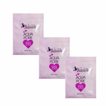 Babalah Aqua Pore BB SPF37 PA+++ 3g. บาบาร่า บีบีครีมแบบซอง จำนวน 3 ซอง Babalah Aqua Pore BB SPF37 PA+++ 3g. บาบาร่า บีบีครีมแบบซอง จำนวน 3 ซอง