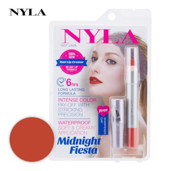 ลิปสติก NYLA Matt Lip Creator สี Hot Lava ลิปสติก NYLA Matt Lip Creator สี Hot Lava