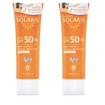 Provamed Solaris Body SPF50+ โปรวาเมด ปกป้องผิวกายจากแสงแดด 100 ml 2 ขวด Provamed Solaris Body SPF50+ โปรวาเมด ปกป้องผิวกายจากแสงแดด 100 ml 2 ขวด