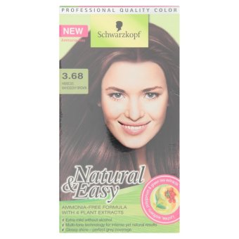 Schwarzkopf NATURAL อีซี่ น้ำตาลมะฮอกกานี 3.68 Schwarzkopf NATURAL อีซี่ น้ำตาลมะฮอกกานี 3.68