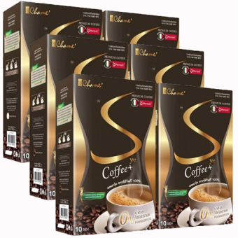 Chame' Sye Coffee Plus (บรรจุ 10 ซอง/กล่อง) กาแฟลดน้ำหนัก กระชับสัดส่วน (6 กล่อง) Chame' Sye Coffee Plus (บรรจุ 10 ซอง/กล่อง) กาแฟลดน้ำหนัก กระชับสัดส่วน (6 กล่อง)