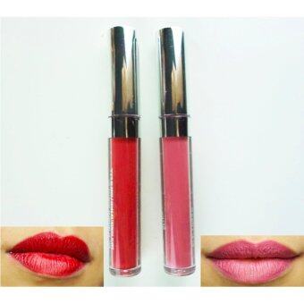 AKI Matte Lipstick ลิปสติกเนื้อแมท แพ็คคู่ 02 AKI Matte Lipstick ลิปสติกเนื้อแมท แพ็คคู่ 02