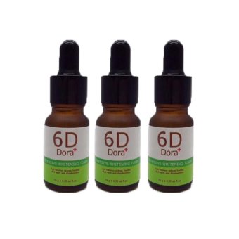 6D Dora โทนเนอร์สลายฝ้า กระ 10g. ( 3 ขวด) 6D Dora โทนเนอร์สลายฝ้า กระ 10g. ( 3 ขวด)
