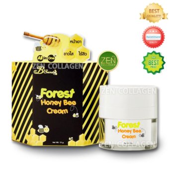 B'Secret Forest Honey Bee cream ครีมน้ำผึ้งป่า ครีมหน้าเงา ขาวใส ไร้สิว All in One เซ็ต 1 กระปุก (15 กรัม /1 กระปุก) B'Secret Forest Honey Bee cream ครีมน้ำผึ้งป่า ครีมหน้าเงา ขาวใส ไร้สิว All in One เซ็ต 1 กระปุก (15 กรัม /1 กระปุก)