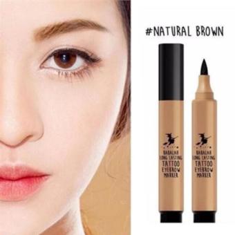 Babalah Long Lasting Tatto Eyebrow Marker #Natural Brown บาบาร่า ปากกาเมจิกเขียนคิ้ว สวยเป๊ะ ติดทนนาน ดูเป็นธรรมชาติ สีน้ำตาลอ่อน Babalah Long Lasting Tatto Eyebrow Marker #Natural Brown บาบาร่า ปากกาเมจิกเขียนคิ้ว สวยเป๊ะ ติดทนนาน ดูเป็นธรรมชาติ สีน้ำตาลอ่อน