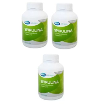 Mega We Care Spirulina 500mg 100เม็ด(3ขวด)สาหร่ายสไปรูลิน่า Mega We Care Spirulina 500mg 100เม็ด(3ขวด)สาหร่ายสไปรูลิน่า
