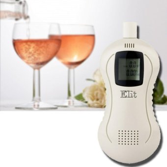 Elit Digital Alcohol Tester เครื่องวัดแอลกอฮอล์ แบบดิจิตอล พร้อมระบบส่งเสียงเตือน (สีขาว) Elit Digital Alcohol Tester เครื่องวัดแอลกอฮอล์ แบบดิจิตอล พร้อมระบบส่งเสียงเตือน (สีขาว)