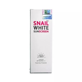Snail White SUNSCREEN ครีมกันแดด สเนลไวท์ SPF 50+ PA++++ 51ml. Snail White SUNSCREEN ครีมกันแดด สเนลไวท์ SPF 50+ PA++++ 51ml.