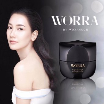 ครีมนุ่น Worra By Worranuch วอร์ร่า บาย วรนุช ไบรท์เทนนิ่ง เดย์ แอนด์ โอเวอร์ไนท์ ครีม Brightening Day & Overnight Cream ขนาดใหม่ 35 กรัม 1 กระปุก ครีมนุ่น Worra By Worranuch วอร์ร่า บาย วรนุช ไบรท์เทนนิ่ง เดย์ แอนด์ โอเวอร์ไนท์ ครีม Brightening Day & Overnight Cream ขนาดใหม่ 35 กรัม 1 กระปุก