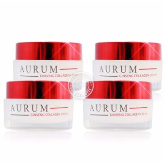 ครีม อั้ม พัชราภา Aurum Ginseng Collagen Cream ครีมออรั่ม ครีมบำรุง ครีมโสม ครีมอั้ม 50g. (4กล่อง) ครีม อั้ม พัชราภา Aurum Ginseng Collagen Cream ครีมออรั่ม ครีมบำรุง ครีมโสม ครีมอั้ม 50g. (4กล่อง)