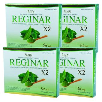 Regina ผลิตภัณฑ์อาหารเสริมลดน้ำหนัก (ขนาดบรรจุ 10 แคปซูล) 4 กล่อง Regina ผลิตภัณฑ์อาหารเสริมลดน้ำหนัก (ขนาดบรรจุ 10 แคปซูล) 4 กล่อง