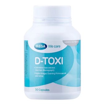 Mega We Care D-Toxi 30แคปซูล บำรุงตับ Mega We Care D-Toxi 30แคปซูล บำรุงตับ