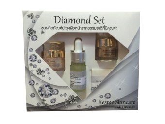 Diamond Set ไดมอนเซ็ท ชุดบำรุงผิวหน้า 250 กรัม (4 ชิ้น) Diamond Set ไดมอนเซ็ท ชุดบำรุงผิวหน้า 250 กรัม (4 ชิ้น)
