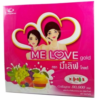 Me love Gold มีเลิฟ โกลด์ คอลลาเจน 80000 mg 1 กล่อง (40 ซอง/กล่อง) Me love Gold มีเลิฟ โกลด์ คอลลาเจน 80000 mg 1 กล่อง (40 ซอง/กล่อง)