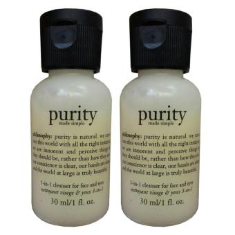 Philosophy - Purity made simple ทำความสะอาดรูขุมขนได้อย่างล้ำลึก 30ml. (2 ขวด) Philosophy - Purity made simple ทำความสะอาดรูขุมขนได้อย่างล้ำลึก 30ml. (2 ขวด)