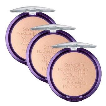 PHYSICIANS FORMULA youthful wear cosmeceutical youth-boosting powder matte finish แป้งฝุ่นอัดแข็งเนื้อโปร่งแสง 9.5g (สี translucent 7594) (3 ตลับ) PHYSICIANS FORMULA youthful wear cosmeceutical youth-boosting powder matte finish แป้งฝุ่นอัดแข็งเนื้อโปร่งแสง 9.5g (สี translucent 7594) (3 ตลับ)