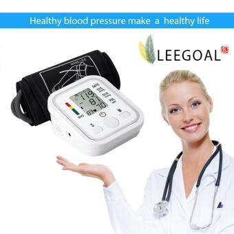 Leegoal อัตโนมัติจอมอนิเตอร์แบบ Lcd และแขนเต้นความดันเลือดบ้าน Sphgmomanometer (ขาว) Leegoal อัตโนมัติจอมอนิเตอร์แบบ Lcd และแขนเต้นความดันเลือดบ้าน Sphgmomanometer (ขาว)