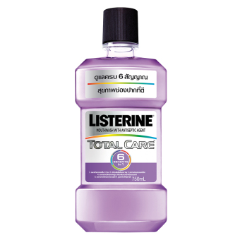 Listerine น้ำยาบ้วนปาก สูตรโทเทิลแคร์ 750 มล Listerine น้ำยาบ้วนปาก สูตรโทเทิลแคร์ 750 มล