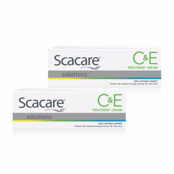 Scacare Solutions C&E Treatment Cream สกาแคร์ โซลูชั่น ซีแอนด์อี ทรีทเม้นท์ ครีม ขนาด 35 กรัม แพ๊คคู่ Scacare Solutions C&E Treatment Cream สกาแคร์ โซลูชั่น ซีแอนด์อี ทรีทเม้นท์ ครีม ขนาด 35 กรัม แพ๊คคู่