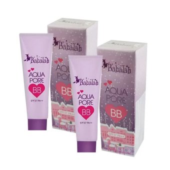 Babalah Aqua Pore BB บาบาร่า บีบีครีม SPF37 PA+++ 10g (2 หลอด) Babalah Aqua Pore BB บาบาร่า บีบีครีม SPF37 PA+++ 10g (2 หลอด)