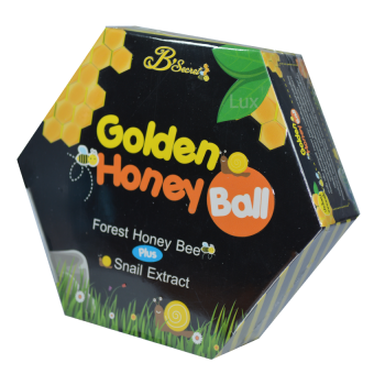 B'Secret Golden Honey Ball มาส์กลูกผึ้ง บี ซีเคร็ท กลิ้งแล้วหนืด ยืดแล้วมาส์ก เพื่อผิวสะอาดเนียนใส ชุ่มชื้น บรรจุกล่องละ 4 ลูก (1 กล่อง) B'Secret Golden Honey Ball มาส์กลูกผึ้ง บี ซีเคร็ท กลิ้งแล้วหนืด ยืดแล้วมาส์ก เพื่อผิวสะอาดเนียนใส ชุ่มชื้น บรรจุกล่องละ 4 ลูก (1 กล่อง)