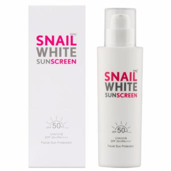 Snail White SUNSCREEN ครีมกันแดด สเนลไวท์ SPF 50+ PA++++ 51ml. Snail White SUNSCREEN ครีมกันแดด สเนลไวท์ SPF 50+ PA++++ 51ml.