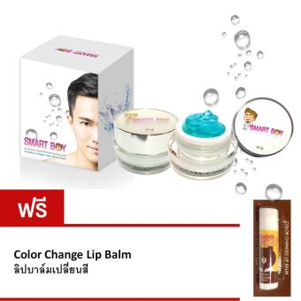 ครีมหน้าใสผู้ชายคอลลาเจนน้ำแร่เกาหลี SmartBoy CollagenAqua White Cream 10g.x2 แถมลิปบาล์มเปลี่ยนสีมูลค่า 250 บาท ครีมหน้าใสผู้ชายคอลลาเจนน้ำแร่เกาหลี SmartBoy CollagenAqua White Cream 10g.x2 แถมลิปบาล์มเปลี่ยนสีมูลค่า 250 บาท
