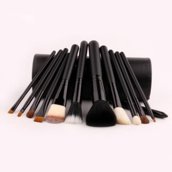 ชุดแปรงแต่งหน้า brush set พร้อมกระบอกแปรง set 12 ชิ้น (สีดำ) ชุดแปรงแต่งหน้า brush set พร้อมกระบอกแปรง set 12 ชิ้น (สีดำ)