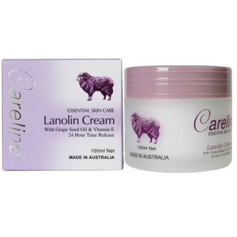 ครีมรกแกะ Careline Lanolin Cream with Grape Seed & Vitamin E 100ml. ครีมรกแกะ Careline Lanolin Cream with Grape Seed & Vitamin E 100ml.