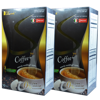 Chame' Sye Coffee Plusชาเม่ ซายน์ กาแฟลดน้ำหนัก เกรดพรีเมี่ยม บรรจุ10ซอง(2กล่อง) Chame' Sye Coffee Plusชาเม่ ซายน์ กาแฟลดน้ำหนัก เกรดพรีเมี่ยม บรรจุ10ซอง(2กล่อง)