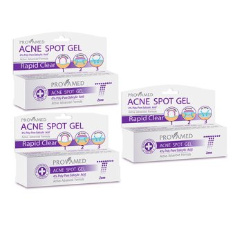 Provamed Acne Spot Gel เจลแต้มสิว (T-Zone) 10g x 3 กล่อง Provamed Acne Spot Gel เจลแต้มสิว (T-Zone) 10g x 3 กล่อง