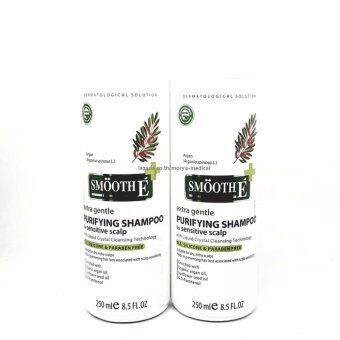 แพ็คคู่ Smooth-E Purifying Shampoo สมูท อี เพียวรีฟายอิ้ง แชมพู ฟอร์ เซนซิทีฟ สคาล์พ 250มล. แพ็คคู่ Smooth-E Purifying Shampoo สมูท อี เพียวรีฟายอิ้ง แชมพู ฟอร์ เซนซิทีฟ สคาล์พ 250มล.