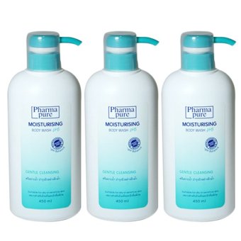 Phamapure Moisturising Body Wash pH5 450ml. (3ขวด) Phamapure Moisturising Body Wash pH5 450ml. (3ขวด)