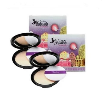 Babalah บาบาร่า แป้งเค้กทูเวย์ ผสมรองพื้น 2 Way 14 g. 2 ตลับ(เบอร์ 1) Babalah บาบาร่า แป้งเค้กทูเวย์ ผสมรองพื้น 2 Way 14 g. 2 ตลับ(เบอร์ 1)