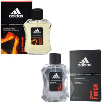 Adidas Team Force Adidas for men 100 ml.+Adidas Extreme Power Adidas for men EDT 100 ml พร้อมกล่อง Adidas Team Force Adidas for men 100 ml.+Adidas Extreme Power Adidas for men EDT 100 ml พร้อมกล่อง