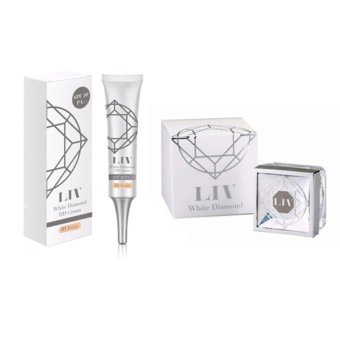 Liv White Diamond Cream ลิฟ ไวท์ ไดมอนด์ ครีม ครีมดีที่วิกกี้แนะนำ บำรุงผิวหน้าเนื้อครีมเข้มข้น + LIV White Diamond DD ครีม SPF50 รองพื้นกันแดดเพชรแท้ วิกกี้ #01 Ivory สำหรับผิวขาว Liv White Diamond Cream ลิฟ ไวท์ ไดมอนด์ ครีม ครีมดีที่วิกกี้แนะนำ บำรุงผิวหน้าเนื้อครีมเข้มข้น + LIV White Diamond DD ครีม SPF50 รองพื้นกันแดดเพชรแท้ วิกกี้ #01 Ivory สำหรับผิวขาว