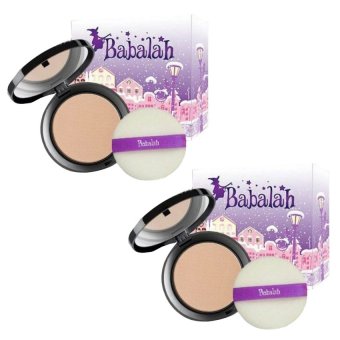 Babalah แป้งเค้กทูเวย์ผสมรองพื้น-No.2 สำหรับผิวคล้ำ (ตลับจริง) 2 ตลับ Babalah แป้งเค้กทูเวย์ผสมรองพื้น-No.2 สำหรับผิวคล้ำ (ตลับจริง) 2 ตลับ