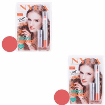 ลิปสติก nyla Lip สี Shy Peach ( 2 ชิ้น) ลิปสติก nyla Lip สี Shy Peach ( 2 ชิ้น)