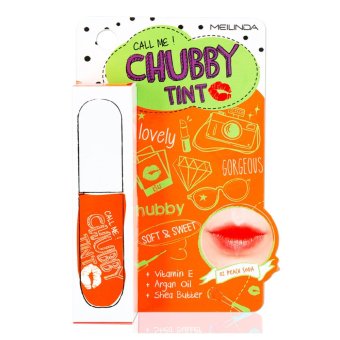 Mei Linda ลิปทินท์ ทินท์ทาปาก ลิปสติก CALL ME! CHUBBY TINT (02-PEACH SODA) Mei Linda ลิปทินท์ ทินท์ทาปาก ลิปสติก CALL ME! CHUBBY TINT (02-PEACH SODA)