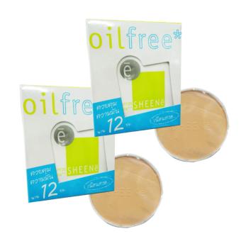 SHEENE OIL FREE CAKE SPF 25 PA++ No.C1 แป้งตลับรีฟิล (แถมรีฟิล 1 ตลับ) (แพ็คคู่) SHEENE OIL FREE CAKE SPF 25 PA++ No.C1 แป้งตลับรีฟิล (แถมรีฟิล 1 ตลับ) (แพ็คคู่)