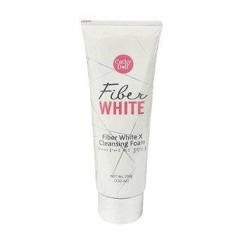 Cathy Doll โฟมล้างหน้า ยกกระชับผิวป้องกันริ้วรอย (Fiber White X Cleansing Foam 100g Cathy Doll) Cathy Doll โฟมล้างหน้า ยกกระชับผิวป้องกันริ้วรอย (Fiber White X Cleansing Foam 100g Cathy Doll)